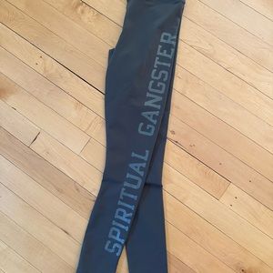 Spiritual Gangster leggings